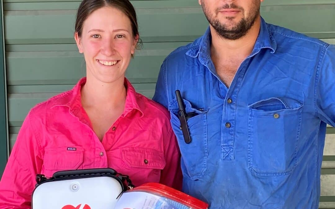 Fresh@Heart at Wardell buys an AED Defibrillator