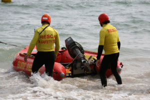 coastal lifeguards use cpr training to save lives